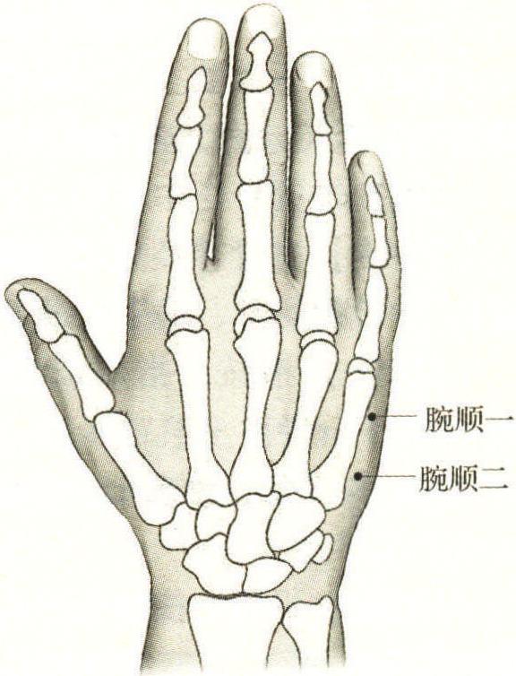 14.腕順二穴